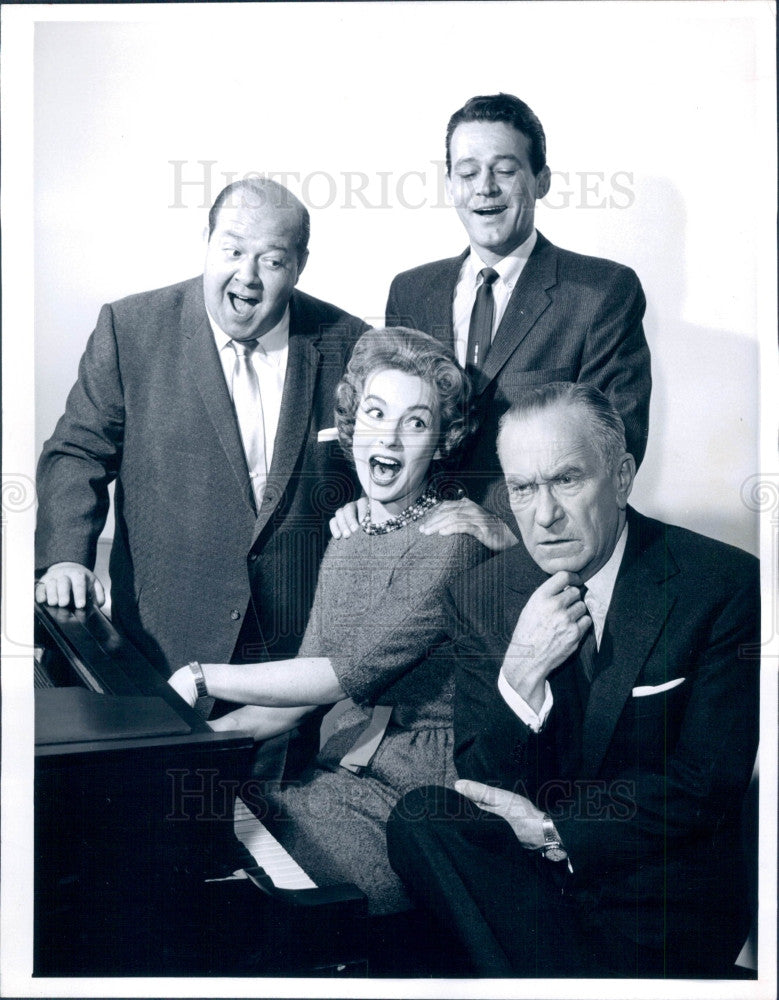 1959 Actors William Demarest & Jeanne Ball Press Photo - Historic Images