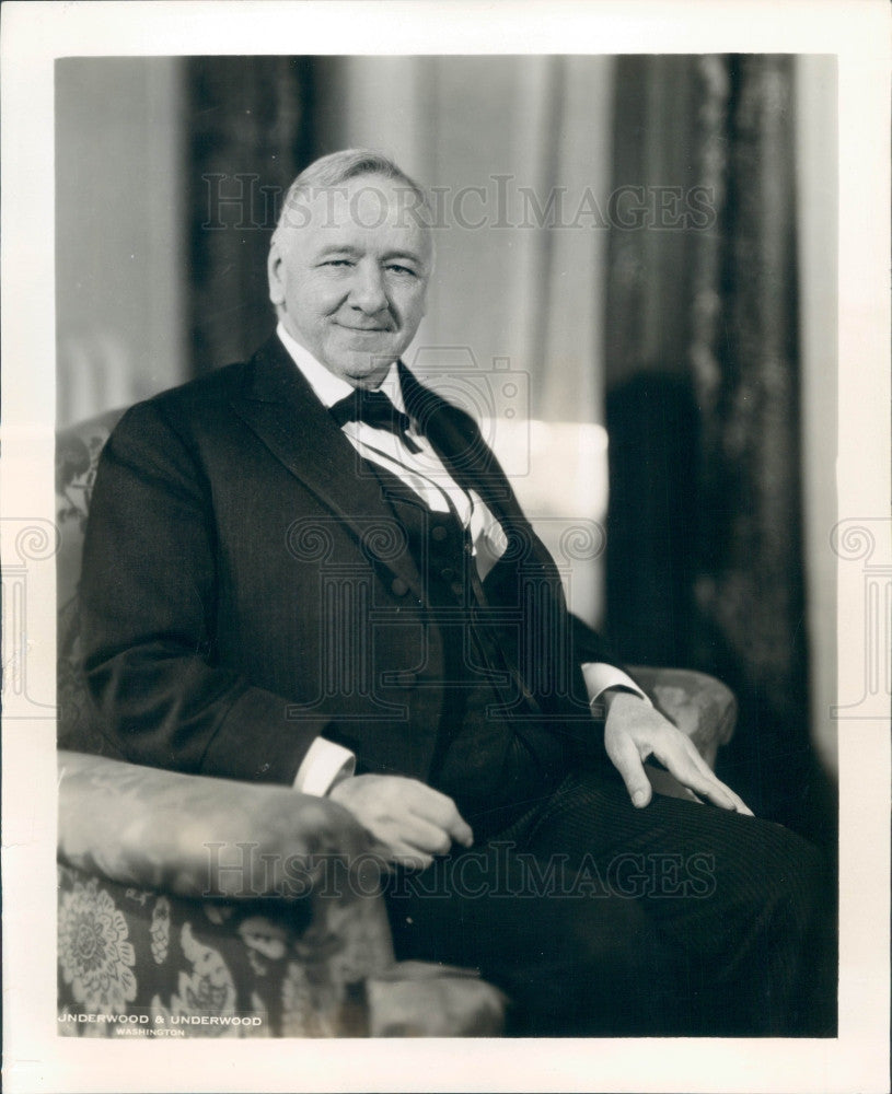 1933 US Ambassador Mexico Josephus Daniels Press Photo - Historic Images