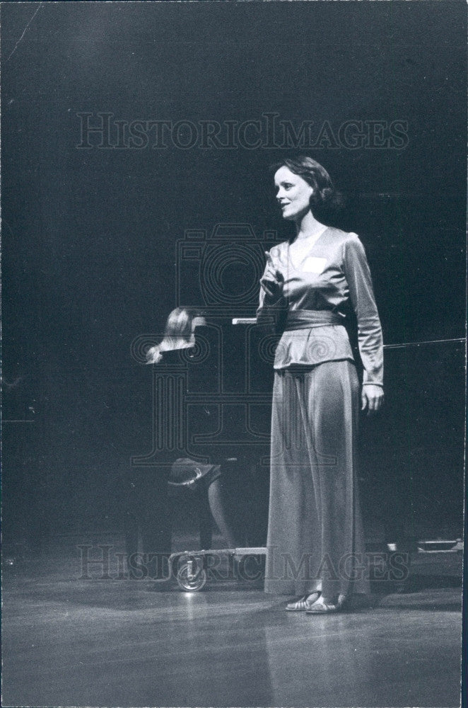 1977 Opera Singer Patricia Bergstahler Press Photo - Historic Images