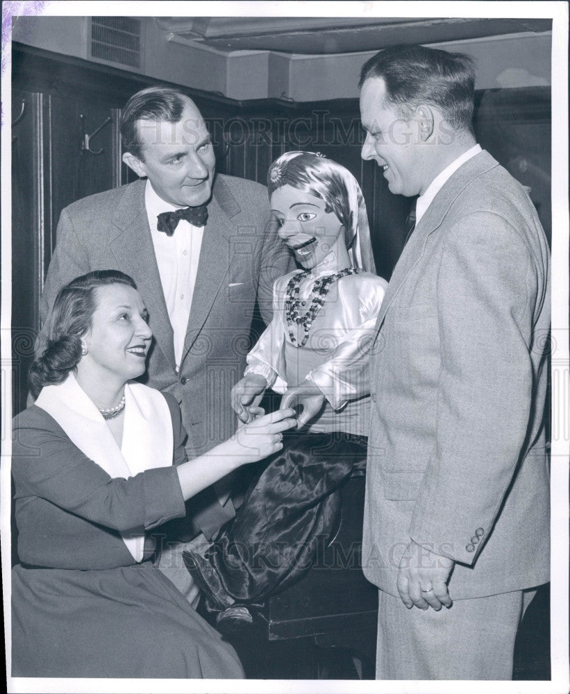 1954 MI Politian &amp; Judge John Feikens Press Photo - Historic Images