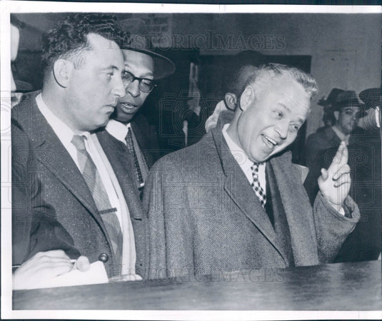 1956 NY Nightclub & TV Singer Billy Daniels Press Photo - Historic Images