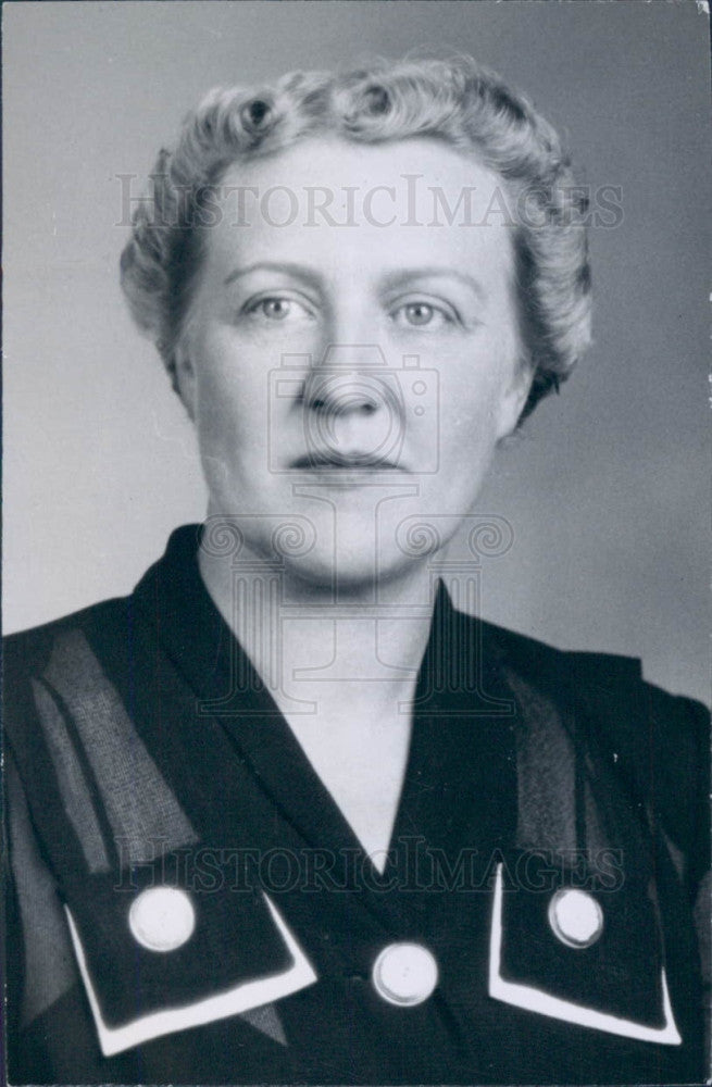 1944 Politician Mrs Louis Schwinger Press Photo - Historic Images