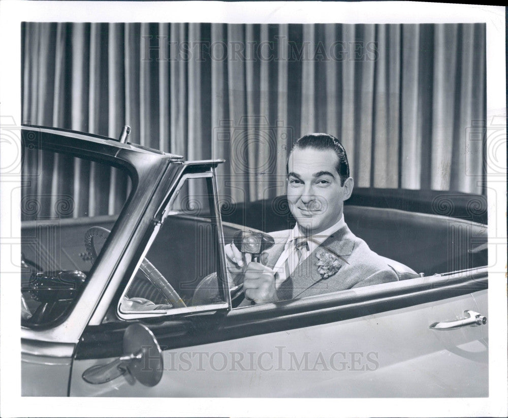 1959 Announcer Tony Marvin Press Photo - Historic Images