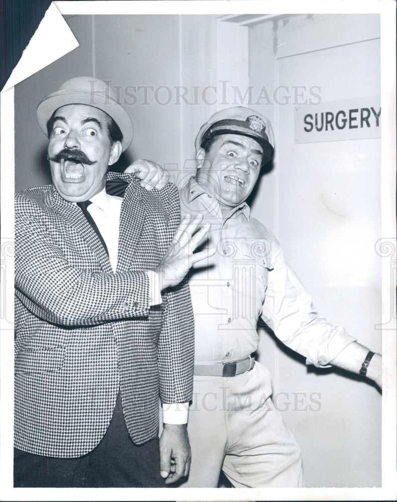 1965 Comedian Jerry Colonna Press Photo - Historic Images