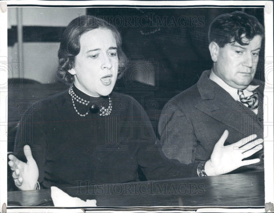 1937 Evangelist Rheba Crawford Press Photo - Historic Images