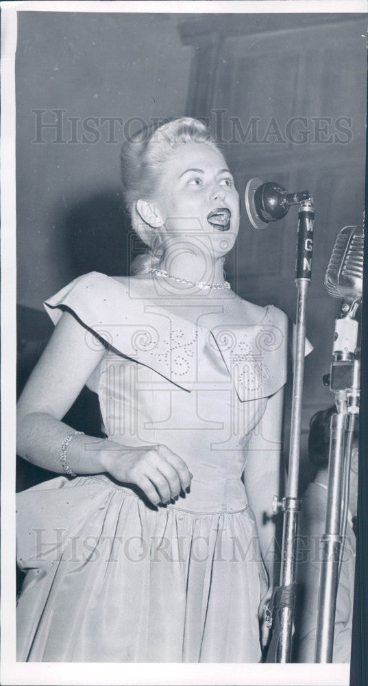 1949 Actress Pay Crowley Press Photo - Historic Images