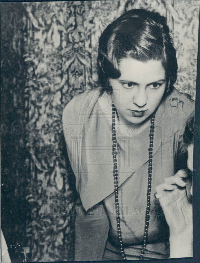 1929 Actress Ethel Barrymore Colt Press Photo - Historic Images