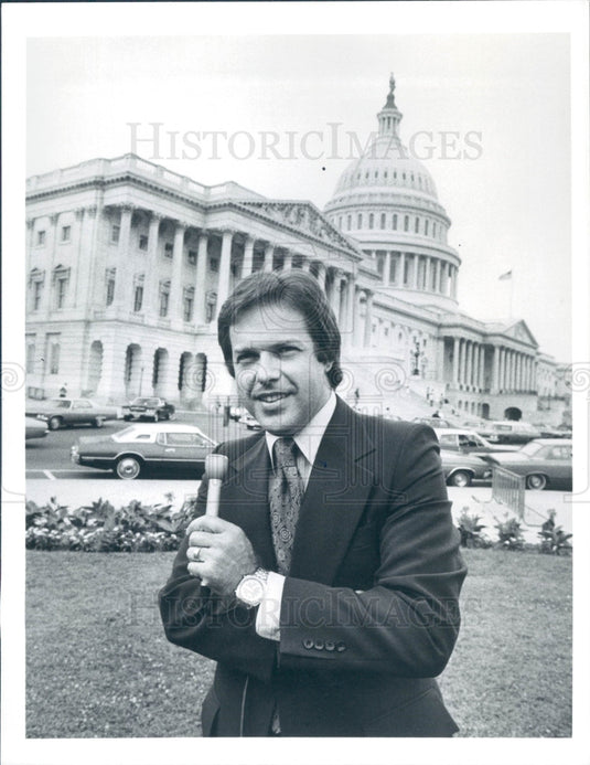 1976 ABC News Don Farmer Press Photo - Historic Images