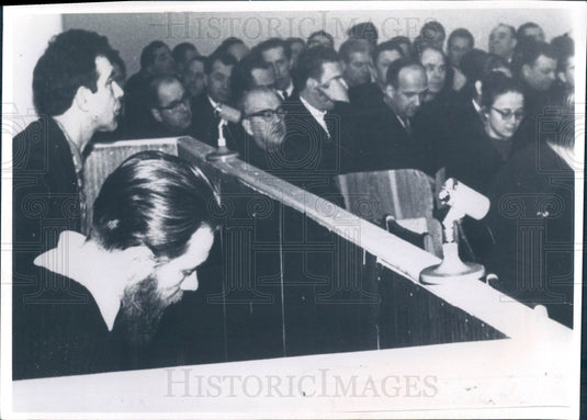 1969 Writers Yuli Daniel & Andrei Sinyavsky Press Photo - Historic Images