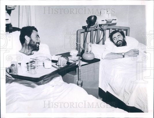 1960 Charles & George Finn Flying Finn Twin Press Photo - Historic Images