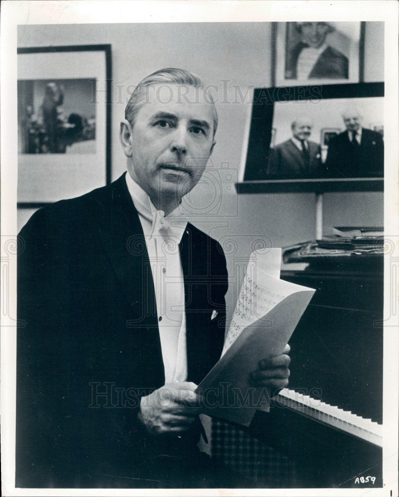 1967 Pianist Rudolph Firkusny Press Photo - Historic Images