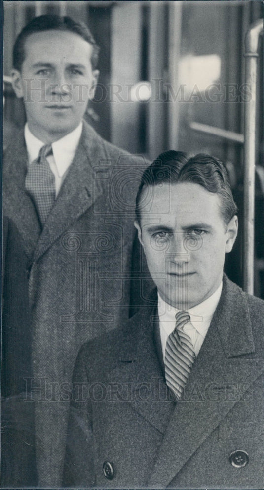 1935 Leonard & Raymond Firestone Press Photo - Historic Images