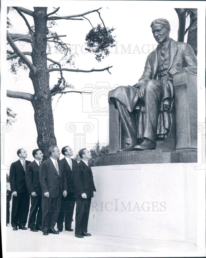 1950 Harvey Firestones Sons Press Photo - Historic Images