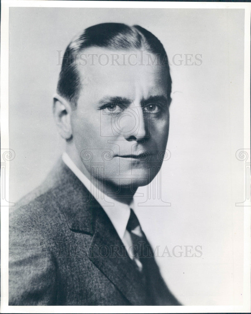 1939 Harvey Firestone Jr Press Photo - Historic Images