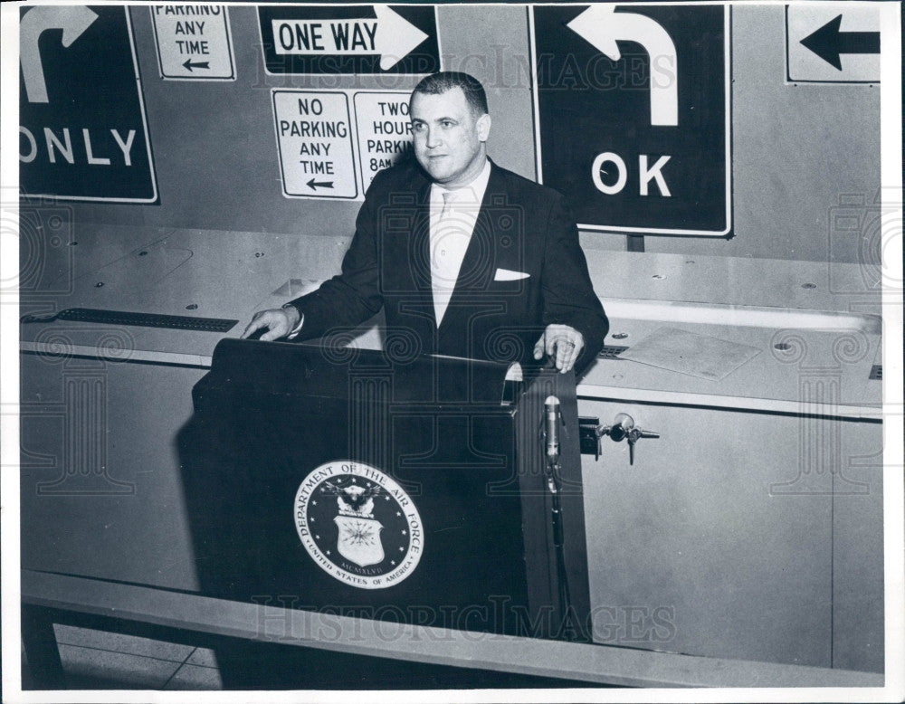 1963 Denver CO Judge Sherman Finesilver Press Photo - Historic Images