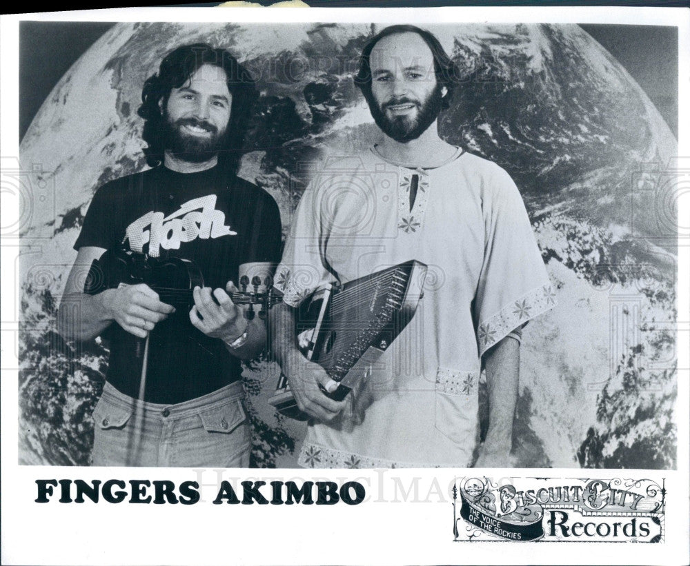 1978 Music Group Fingers Akimbo Press Photo - Historic Images