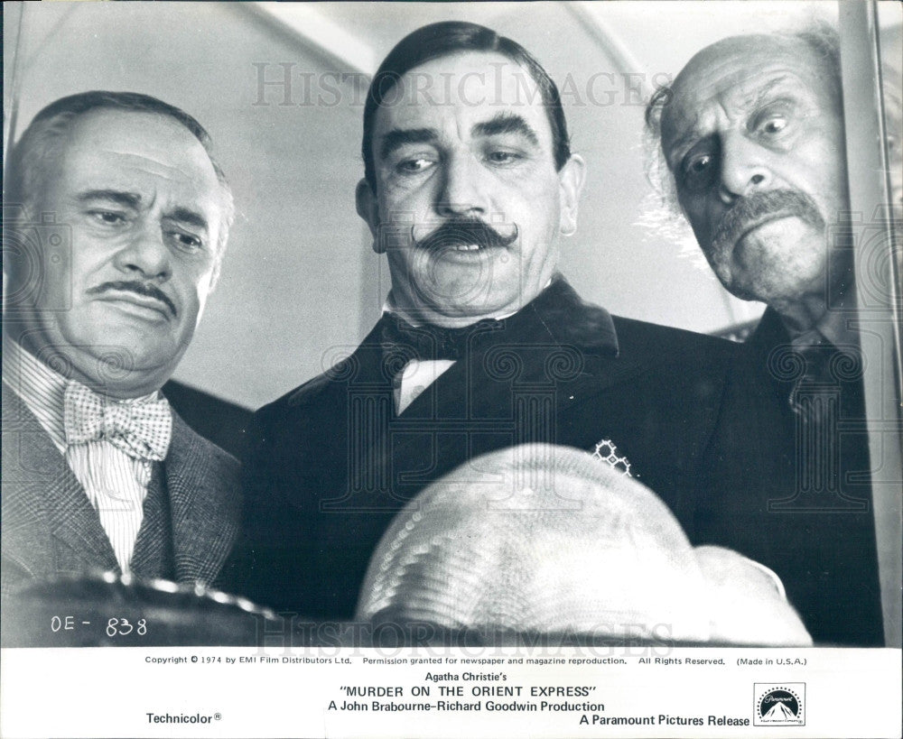 1975 Albert Finney/Martin Balsam/George Coulouris Photo - Historic Images