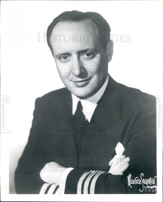1948 Orchestra Leader Ted Fio Rito Press Photo - Historic Images