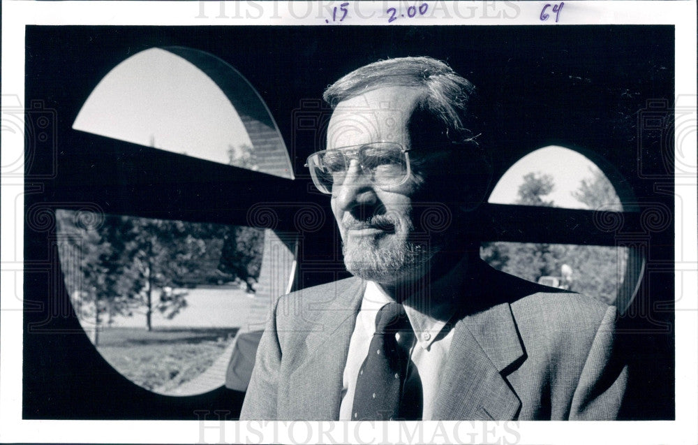 1987 John Fife Leader Sanctuary Movement Press Photo - Historic Images