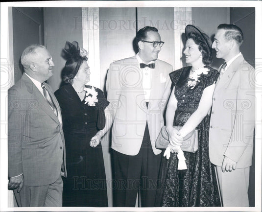 1950 Bandleader Shep Fields Press Photo - Historic Images