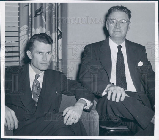 1950 Charles Hill Rocky Mountain Oil & Gas Press Photo - Historic Images