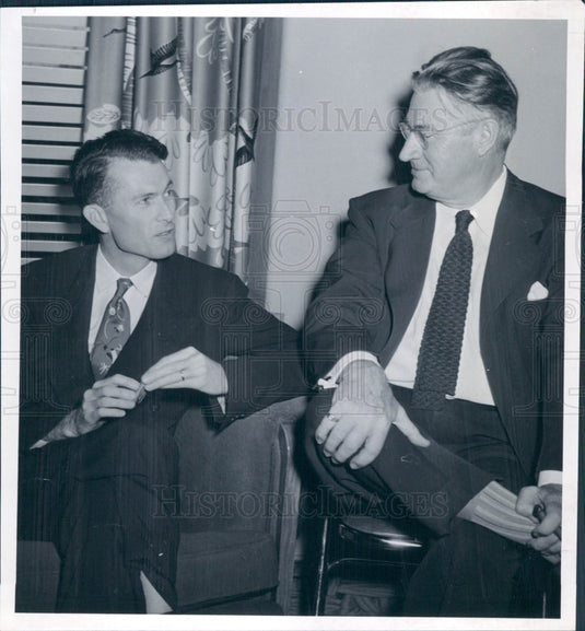 1950 Charles Hill Rocky Mountain Oil & Gas Press Photo - Historic Images