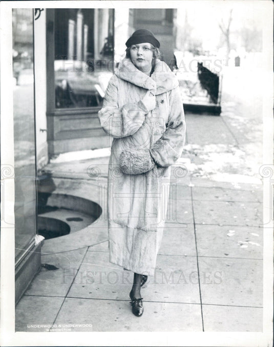 1932 Elizabeth Hanna Davidson Press Photo - Historic Images