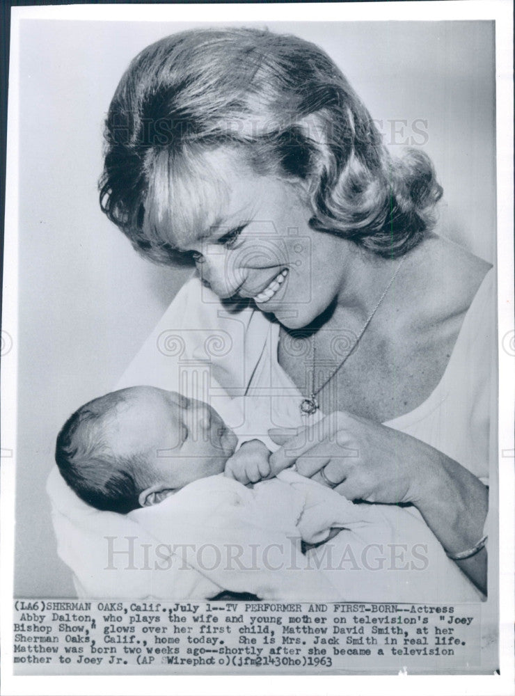 1963 Actress Abby Dalton Press Photo - Historic Images