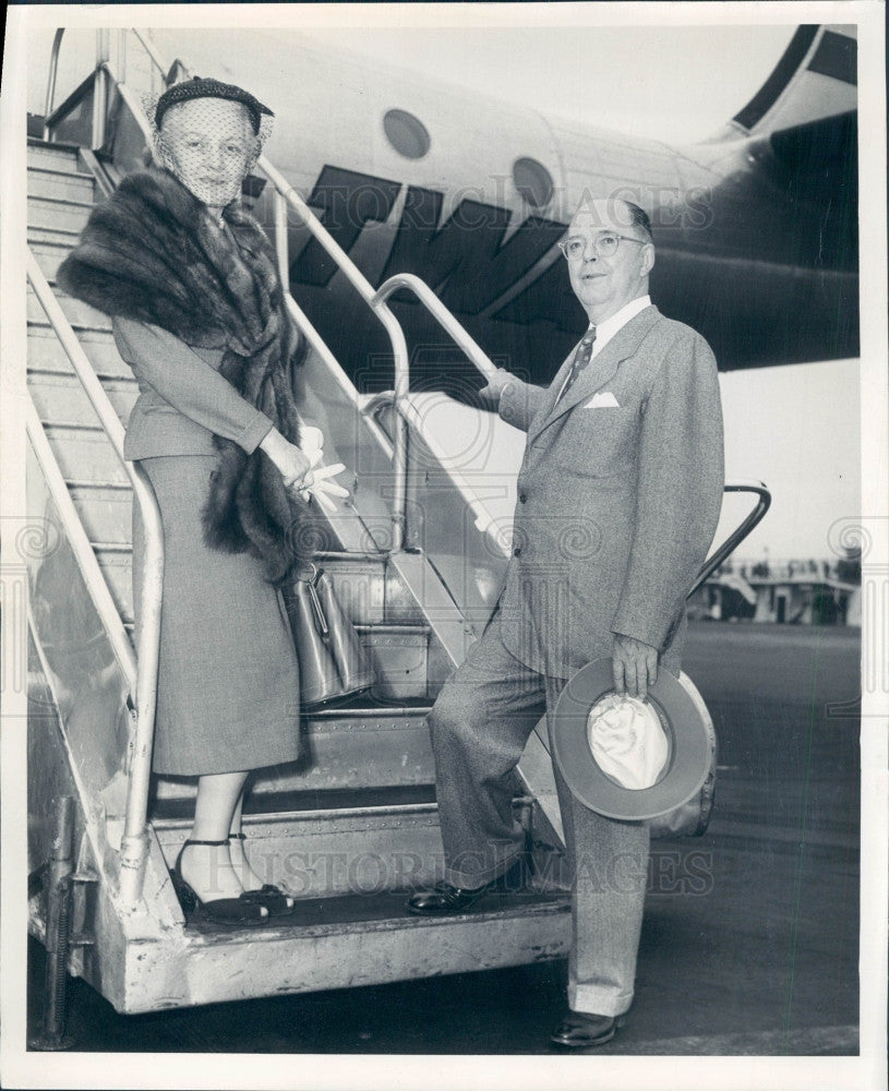 1953 Denver CO Leader Thomas Campbell Press Photo - Historic Images