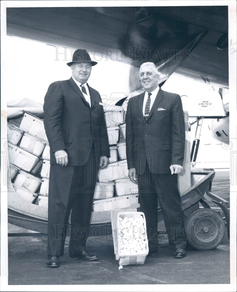 1963 Denver CO Safeway VP Robert Campbell Press Photo - Historic Images