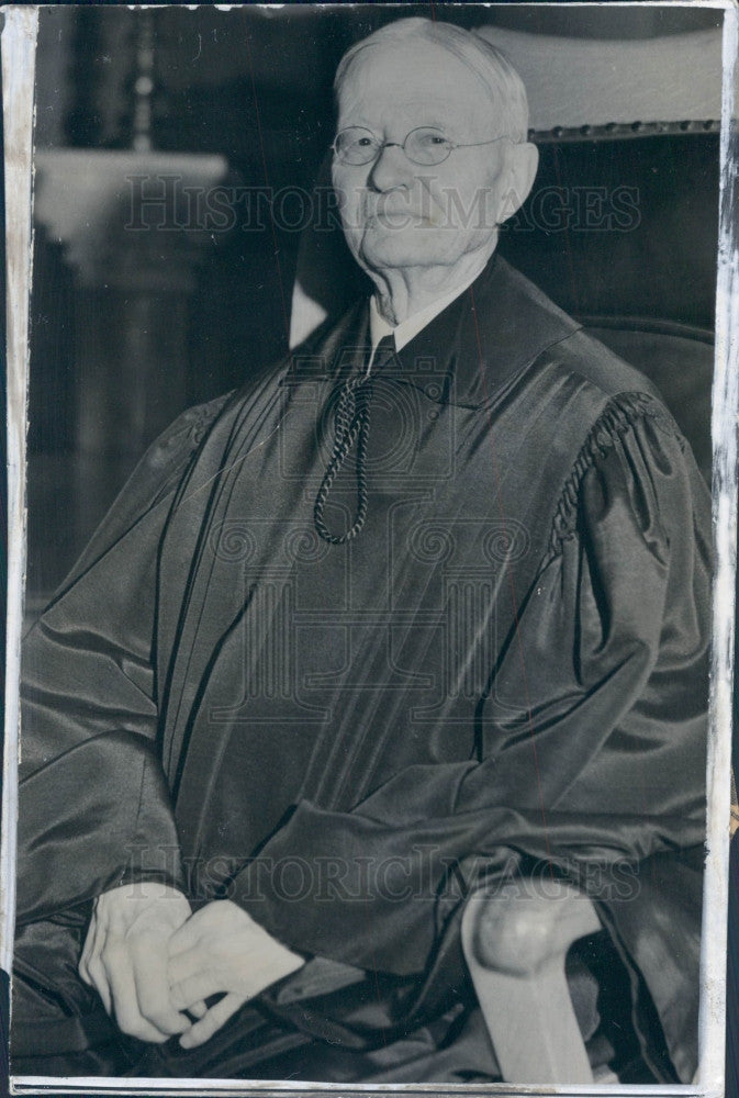 1936 CO Supreme Court Justice John Campbell Press Photo - Historic Images