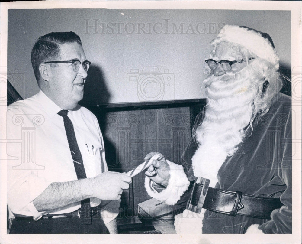 1969 Denver Post Editor Charles Buxton Press Photo - Historic Images