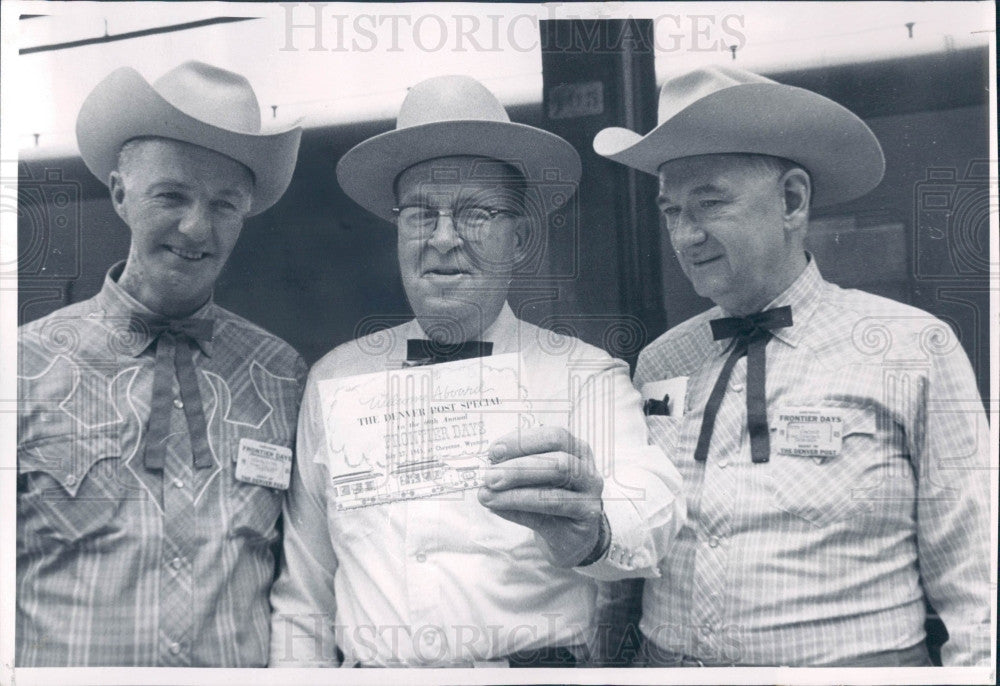 1965 Denver Post Editor Charles Buxton Press Photo - Historic Images