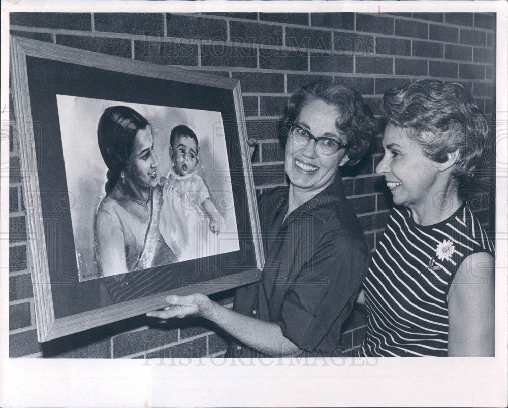 1970 Colorado Artist Mrs. Edward Butler Press Photo - Historic Images