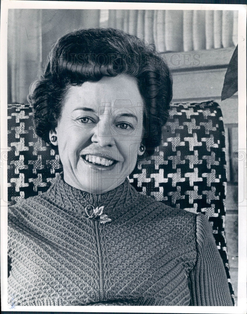 1972 Author Dr. Annie Butler Press Photo - Historic Images