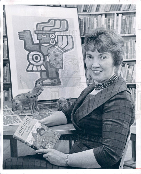 1967 Denver CO Children's Author Judy Burke Press Photo - Historic Images