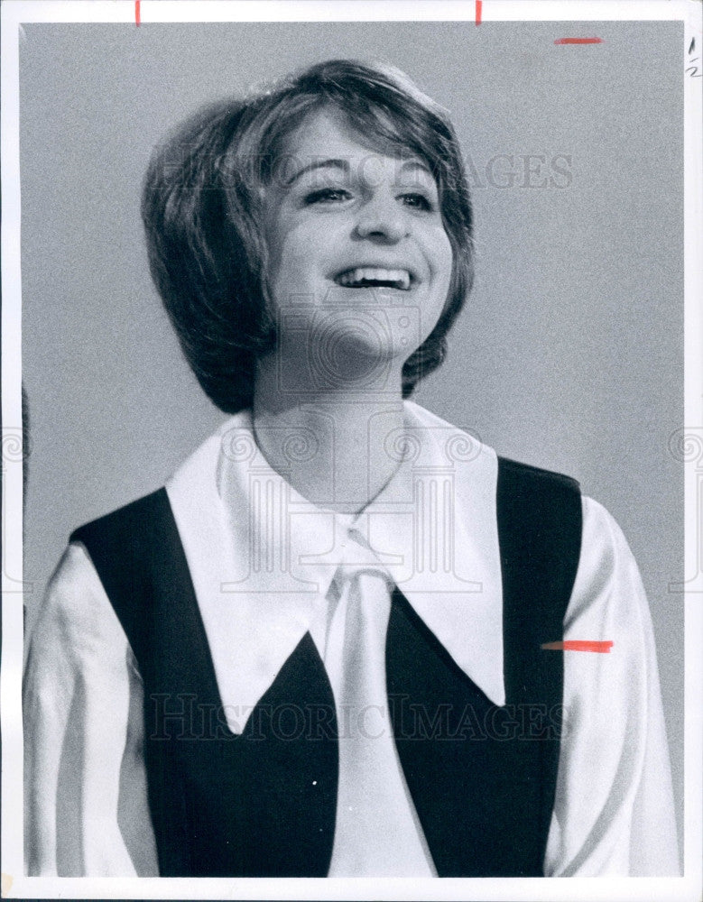 1970 Singer Julie Budd Press Photo - Historic Images