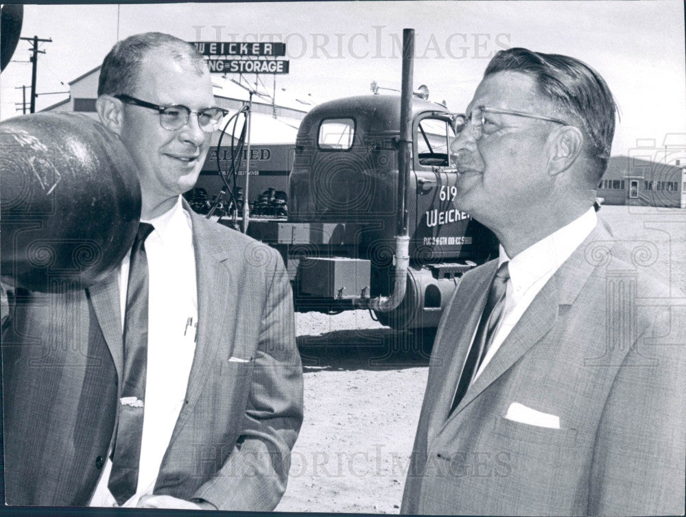 1964 Denver CO R Dameron Weicker Storage Press Photo - Historic Images