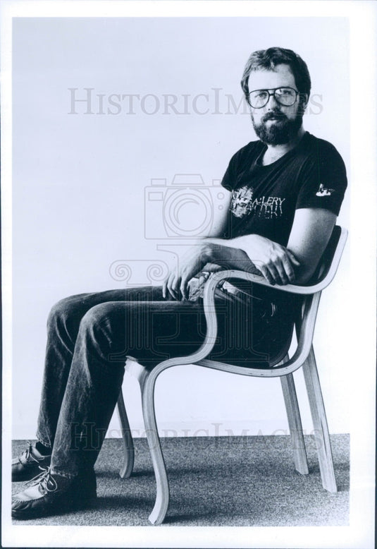 1978 Furniture Sculptor Peter Danko Press Photo - Historic Images