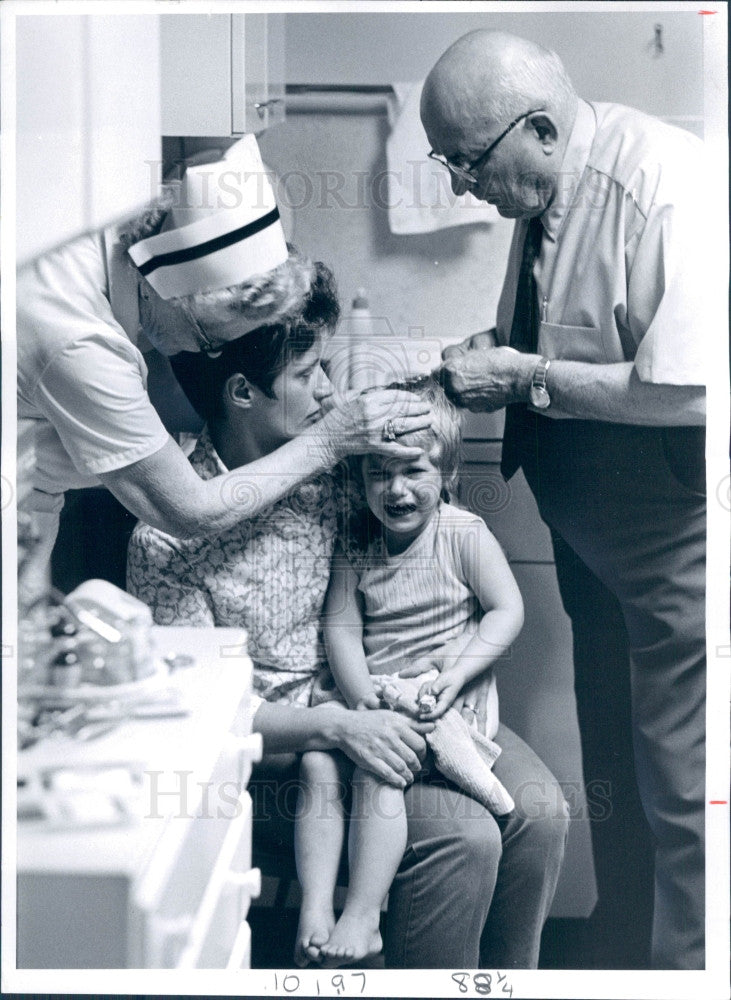 1972 Denver CO Physician Robert Buchanan Press Photo - Historic Images