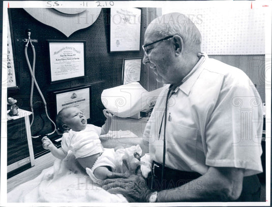 1972 Denver CO Physician Robert Buchanan Press Photo - Historic Images
