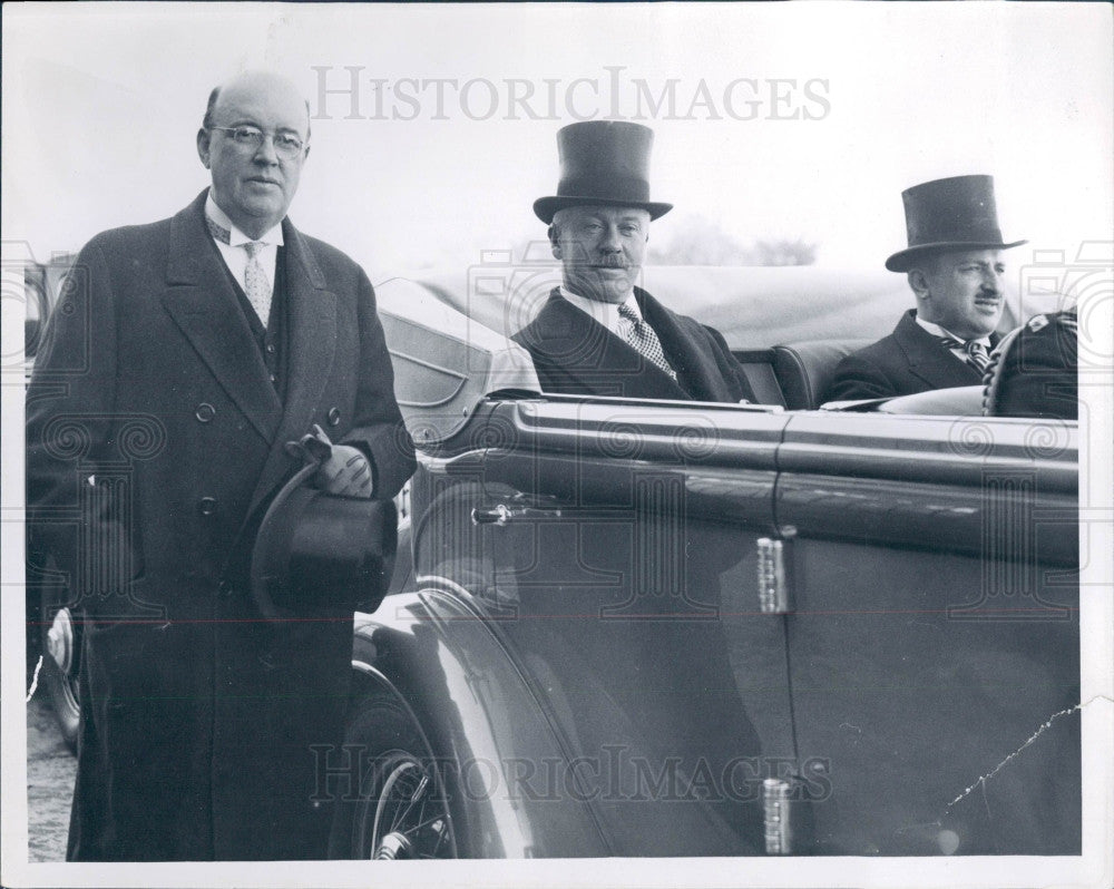 1933 Canada Gov-Gen Earl of Bessborough Press Photo - Historic Images