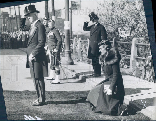 1933 Canada Gov-Gen Earl of Bessborough Press Photo - Historic Images
