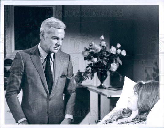 1969 Actors James Daly and Lee Grant Press Photo - Historic Images