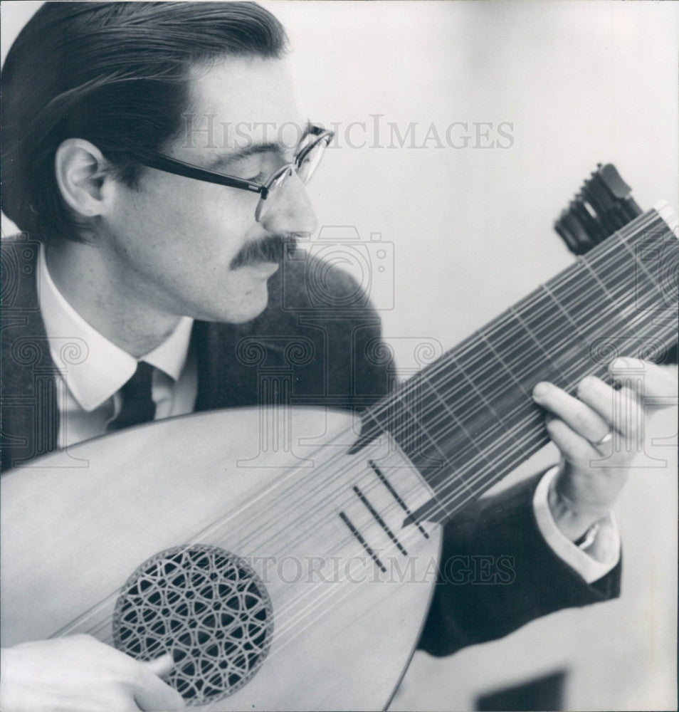 1969 Musician Peter Danner Press Photo - Historic Images