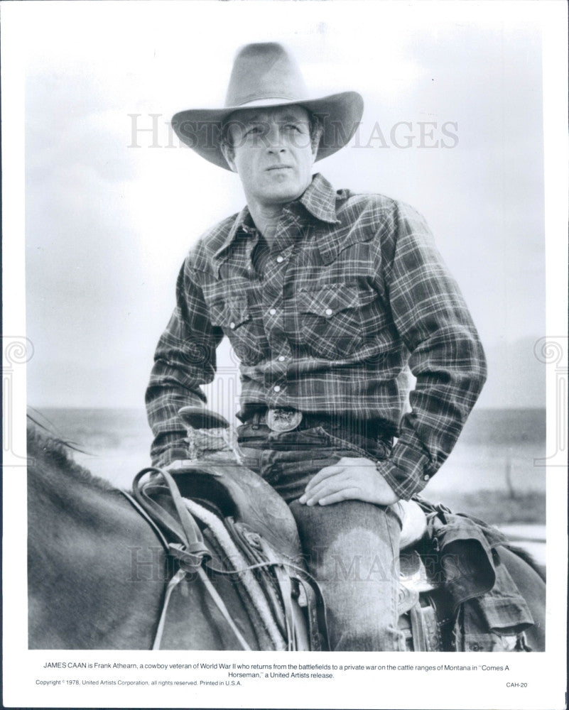 1978 Actor James Caan Press Photo - Historic Images
