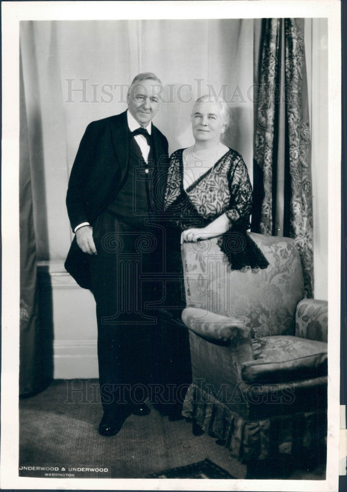 1933 US Ambassador Mexico Josephus Daniels Press Photo - Historic Images