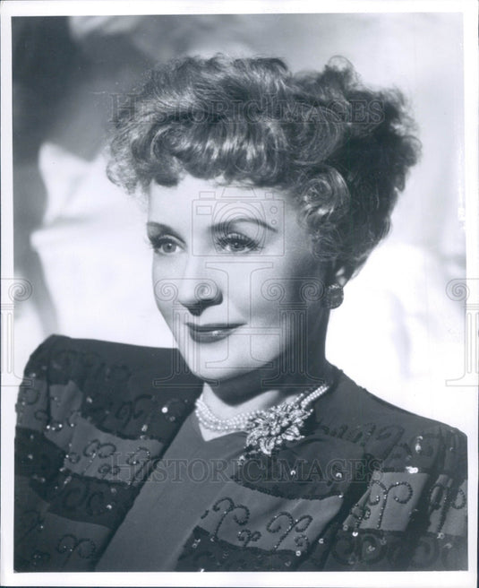 1947 Actress Billie Burke Press Photo - Historic Images