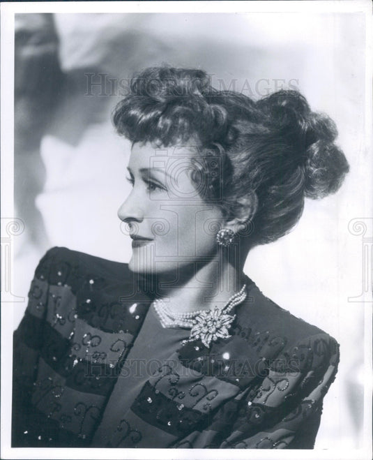 1947 Actress Billie Burke Press Photo - Historic Images