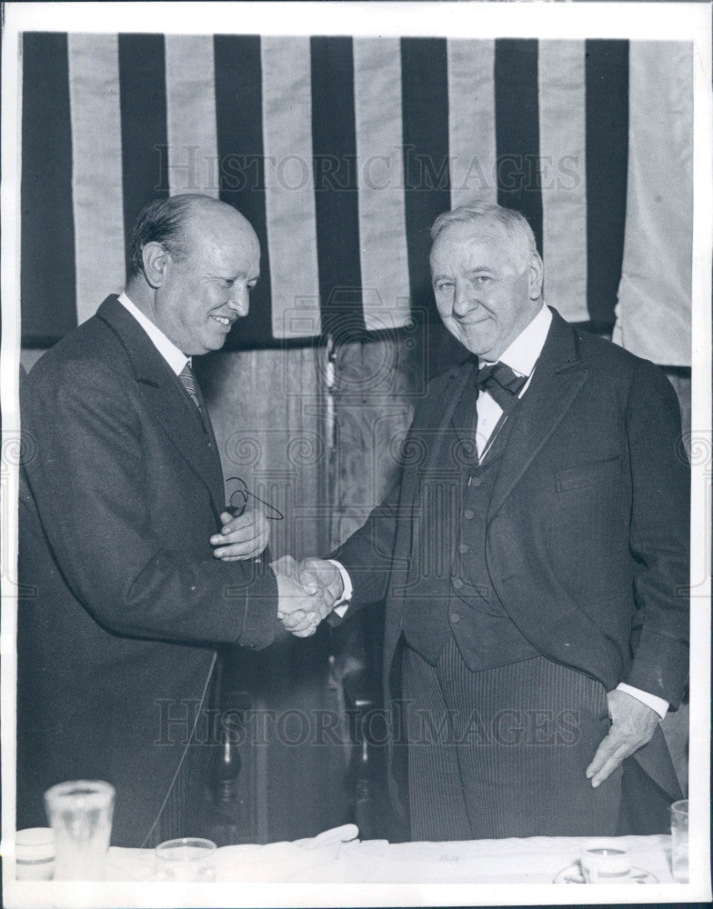 1933 US Ambassador Mexico Josephus Daniels Press Photo - Historic Images